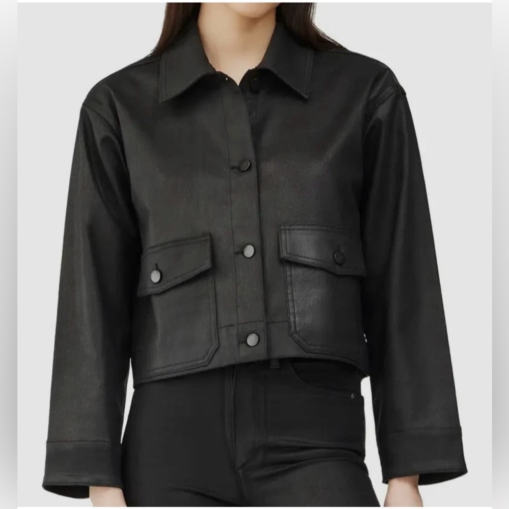 DL1961 Women's Black Leather Jacket